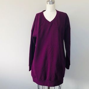 Raspberry Purple Medium Large Zenana Outfitters  Sweatshirt